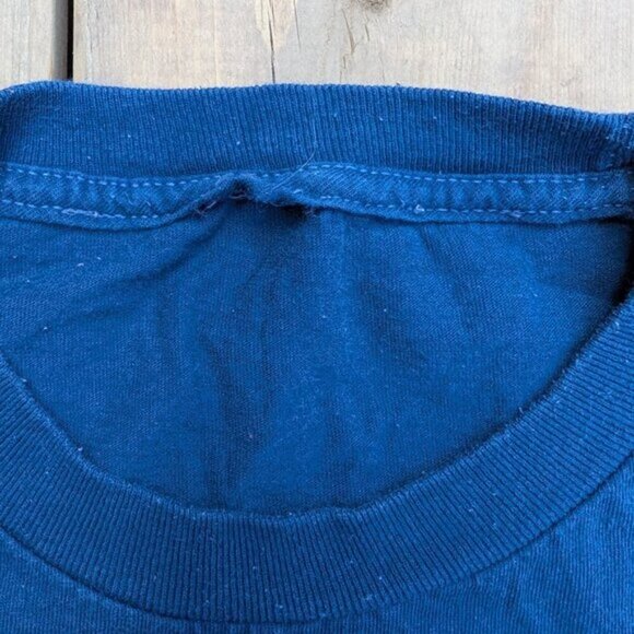 Harley Davidson Men's Blue Panheads Forever Graphic Print Pullover T-Shirt - Picture 4 of 6